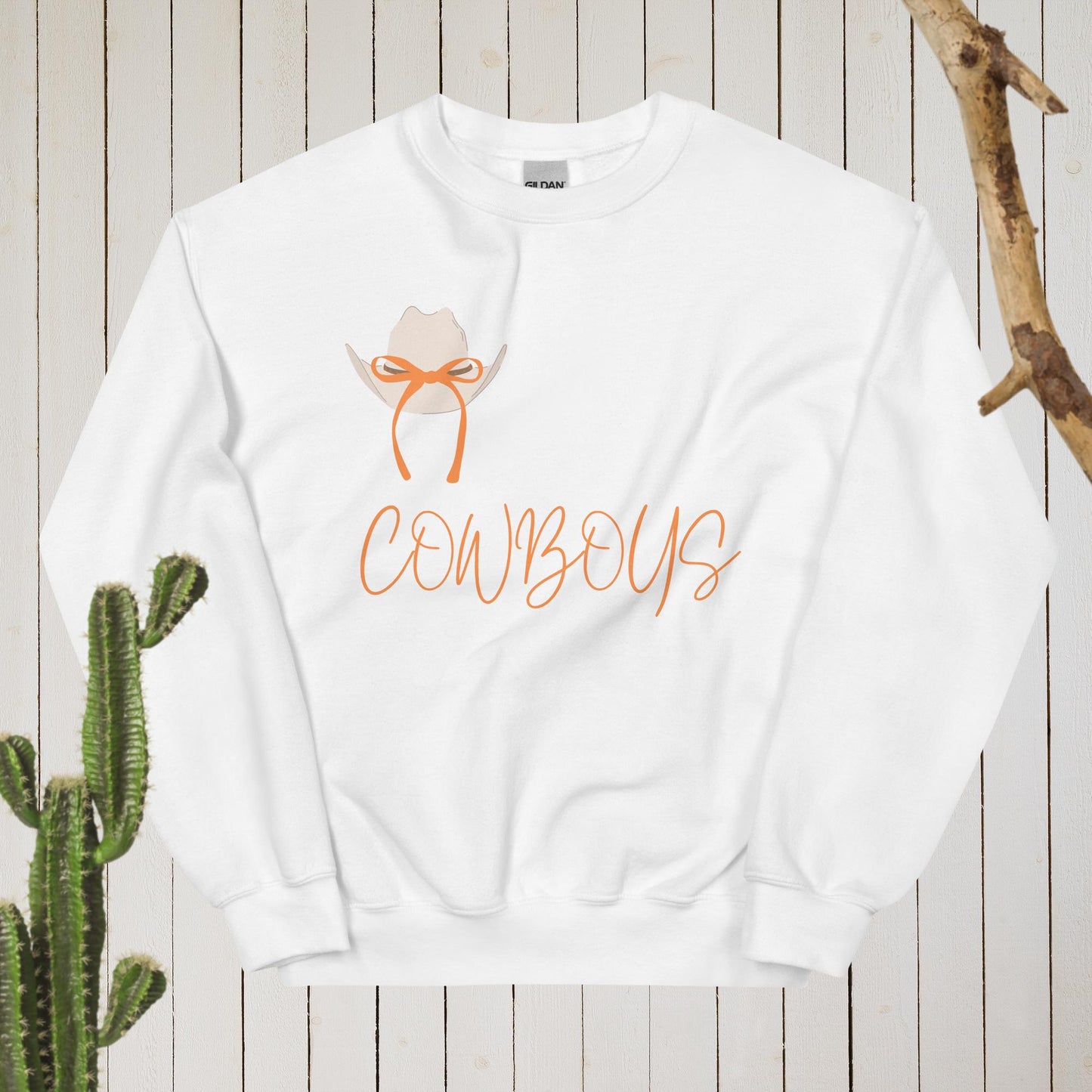 Cowboys Sweatshirt WHT